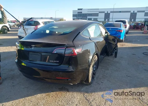 2023 Tesla Model 3 Performance Dual Motor All-Wheel Drive из США, поврежденный, VIN 5YJ3E1EC6PF584200